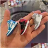 Key Rings Designer Party Gift Keychains Fashion Accessoires Sneaker Keychain Sport Basketball schoenen Keyring Gifts Backpack Decoratio Dhu2z