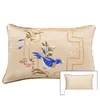 Cushion/Decorative Pillow Sofa Flower And Bird Pattern Throw Er Set Cushion Case Ers Decorative Drop Delivery Home Garden Textiles Dh0Vg