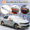 Upgrade Upgrade Universal 230*148Cm Car Snow Cover Front Windshield Winter Snow Ice Rain Dust Frost Guard Antifreeze Cover Car Accessories