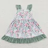 Girl Dresses Gilrs Dress Kids Boutique Wholesale Clothing Skirts Children Short Sleeves Fashion Twirl