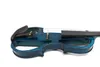 Yinfente Advanced Blue 4/4 Violín eléctrico Cuerpo de madera Bonito estuche sin sonido # EV8