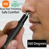Trimmers Xiaomi Mijia Nose Hair Scissors Stainless Steel Round Head Nose And Ear Hairs Trimmer Nose Hair Trimmer Nose Hair Cutter