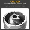 Manual Coffeerers Grinder Manual Profissional CNC CNC Aço inoxidável Rolução dupla Rolamento duplo