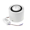 Plafoniere Lampada a LED orientabile a 360 gradi 5/7/9 / 15W Dimmerabile Sfondo Faretto a plafone AC85-265V Lampada