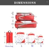 Сумки для Duffel Compression Compressing Cubes Portable багаж