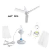 Accessories 220V 15.7 to 41 inch Silent Ceiling Fan Mute Electric Hanging Fan with Switch for Dining Living Room Home Bed Dormitory