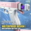 Mode Accessories New Water Gun Electric Pistol Shooting Model Toy Fl Matic Summer Beach For Kids Boys Girls Adts S2013 Drop Delivery Dhoul