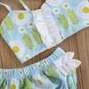 Kleidungssets 6M-4Y Kinder Baby Mädchen Floral Bikini Bademode Schwimmen Badeanzug Sommer Kleidung Set