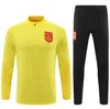 2023 2024 China tracksuit men kids Half Pull Long Sleeve Training suit 23 24 Chinese soccer Jerseys