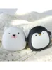 Rabagratifs Mignon Cartoon Penguin Polar Bear Electric Handrs Wabmers USB Rechargeable Doubleside Heating Pocket Pocket Power Bank