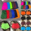 Designer shorts Heren Swimwear Womens Beach Korte luxe geborduurde label Sneldrogen met mesh Boeiende sportyogabroeken Zomer MWSX