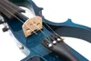 Yinfente Advanced Blue 4/4 Violín eléctrico Cuerpo de madera Bonito estuche sin sonido # EV8