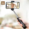 Accessoires youpin Basis mini Bluetooth Selfie Stick Universal Telefon Selbstklick Faltbares Handheld Excorable Selfeliestick -Klammer für das iPhone