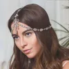 Bling Kristal Saç Klip Gelin Saç Pimi Moda Kafa Bandı Aksesuarları Düğün Elmas Damlalar Butterfly Tepe Zinciri Barrette Baş Giyim Başlık