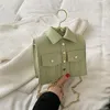 Sacs de soirée marque de mode bandoulière pour femmes sacs à main en cuir Vintage vêtements forme Sac à bandoulière femme chaîne Rivet Messenger Sac