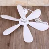 Fans Xiaomi Premium New 6 Leaves 220V Ceiling Fan Air Cooler Hanging USB Powered 16.5 inch Tent Fans Camping Outdoor Dormitory Bed