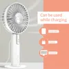 Fãs Xiaomi Verão Mini Ventilador Portátil 3 Velocidade Ajustável Ventiladores USB Recarregável Mesa Portátil Refrigerador de ar condicionado para exterior