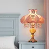 Lâmpadas de mesa Estilo europeu retro retro quarto de cabeceira sala de estar para refeições românticas decoração de decoração de luz decorativa