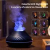 Appliances 130ML Simulation Flame Aromatherapy Machine USB Household Air Humidifier Aroma Diffusor Essential Oil Diffuser Humidicador