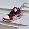 Key Rings Brand Mini Sneaker Chain Creative Party Shoe Model Key Classic Hipster Color Color Matching Backpack Drop Drop Drop