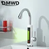 Heaters DMWD Household Electric Water Heater Instant Heating Faucet Hot cold Dualuse Tankless Tap Quickly Heating LED Display Kitchen