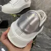 NIEUWE MEN Kwaliteitsontwerper Sneaker vazen ​​echte lederen sneakers mode dames casual designer sneaker