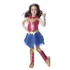 Children performance costumes Deluxe Child Dawn Of Justice Wonder Woman Costume Halloween costumes280H