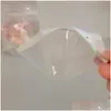 Förpackningspåsar Återförslutningsbar plast detaljhandeln klar barnsäker förpackning holografisk transparent påse lukt bevis mylar väska för torr blomma dh5d7