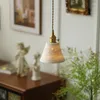 Wall Lamp Modern White Ceramic Pendant Lights Dining Room Hanging Kitchen Bedroom Art Decor Knob Switch Sconces Light