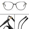 Lunettes de soleil mode ronde imprimée grande taille lunettes femmes hommes lunettes de lecture loupe dioptrie presbyte 1.0-4.0