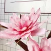 Decorative Flowers Graduation Ceremony Background PE Foam Magnolia Flower Pography Props Artificial Wreath Stage Setting Window Show Display