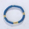 Bedelarmbanden kelitch vrouwen heishi polymeer klei kralen armband mode handgemaakte sieraden paar armbanden man bangle