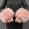 Sleevelet Maniche Braccio Faux Fur Finto Autunno Inverno Cappotto Polsini Elastico Rimovibile Peluche ry Polsino Scaldacollo 230512