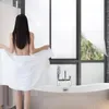 Fensteraufkleber Nuelife 3D-Muster Milchglasaufkleber Wärmedämmung Anti-Peep-Schattierungsfolie Badezimmer-Sonnenschutz undurchsichtig