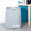 Organisation plus storlek folding tvättkorg ins laundrri väska med handtag badrum tvätt hamper smutsiga kläder förvaring korg panier en linge