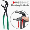 Tang LAOA Water Pump Pliers 7" 10" 12" Quickrelease Plumbing Pliers Universal Pipe Wrench Straight Jaw Groove Joint Removal Tool