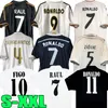 Retro Soccer Jersey Long Sleeve Football Shirts GUTI Ramos SEEDORF CARLOS 2012 13 14 15 16 17 RONALDO ZIDANE Beckham RAUL 00 01 02 03 04 05