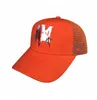 2023 أحدث ألوان قبعات الكرة المصممة الفاخرة قبعة أزياء الشاحنة كبسولات رسائل تطريز عالية الجودة