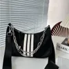 Bolsa de lona de temperamento da moda para fora da rua Must-have pode fazer uma bolsa de axila bolsa de crossbody saco de grande capacidade