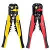 Chaves de fenda profissional crimper cortador de cabo automático descascador de fio multifuncional alicate de friso terminal 0.26.0mm ferramenta manual