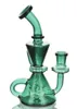 Vintage PREMIUM Recycler Glasbong Wasser Shisha Rauchpfeifen mit Schüssel 9 Zoll Original Glass Factory Made kann Kundenlogo von DHL UPS CNE setzen
