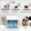 Fans Portable Air Conditioner Personlig Evaporative Misting Fan Air Conditioners Fan med handtag för rum och utomhus