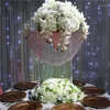 Vasi 4 pezzi) Supporto per tavolo da matrimonio in acrilico trasparente Centrotavola Decorazioni per fiori Espositore trasparente