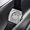 손목 시계 디자인 일본 8217 운동 사파이어 유리 방수 자동 스포츠 시계 남성 스테인리스 스틸 기계 2023wristwatch