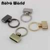 10 stcs 5 kleuren 45x27mm T-vormige sleutel FOB met 24 mm Split-sleutelringen Key FOB Hardware Keychain Accessoires Sleutel FOB 210302278DD