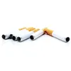 Pipes À Fumer En Métal En Aluminium En Forme De Cigarette 55Mm 78Mm De Longueur Portable One Hitter Pipe Herb Tabac Drop Delivery Home Garden House Dhmxe