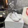 Top dameskwaliteit designer sneaker veter echt lederen sneakers mode casual ontwerper sneaker2023