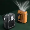 Ventole 8000mAh/10000mah Ventilatore portatile USB Ricaricabile Aria condizionata Appeso al collo Mini ventilatore Sport all'aria aperta Raffreddamento Ventilatore