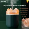 Appliances Humidifier USB Crystal Aromatherapy Wireless Aroma Essential Oil Diffuser Air Humidificador with Colorful Light Rechargeable