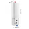 Heaters 5500W 220V Electric Water Heater Digital Display Instant Flow Heater Fast Heating Tankless Shower Water For Kitchen Bathroom